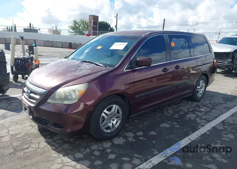 2007 Honda Odyssey Lx z USA, uszkodzony, nr VIN 5FNRL38217B056093